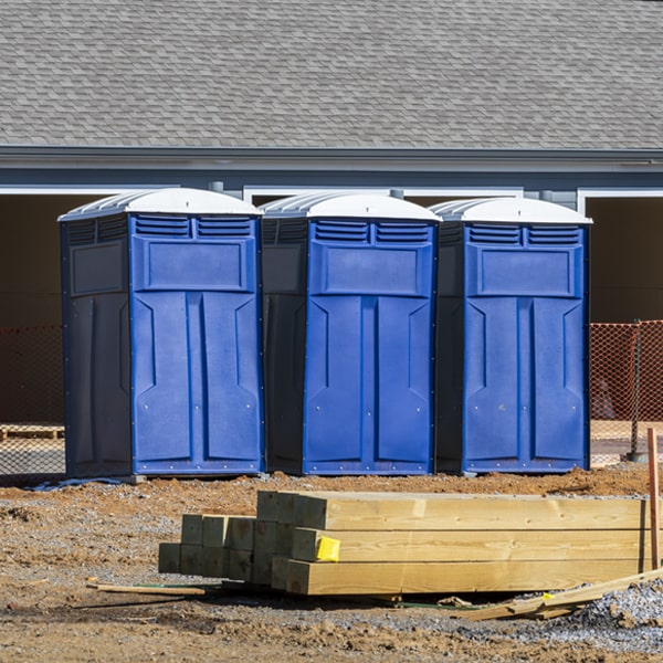 how often are the porta potties cleaned and serviced during a rental period in Lockhart AL